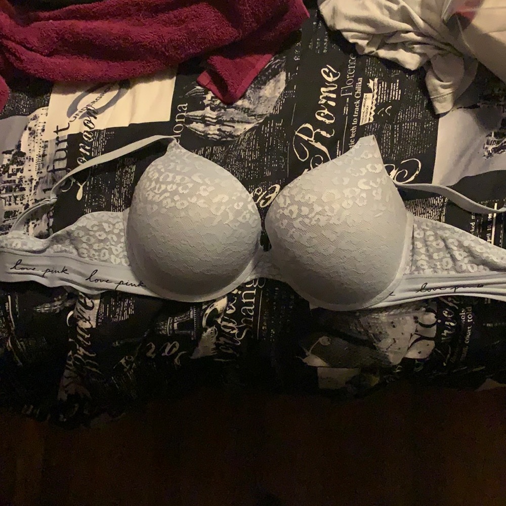 Brand new Victoria’s Secret pink sky blue wear everywhere bra